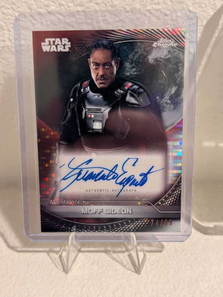 2025 Topps Star Wars Hyperspace - Giancarlo Esposito Moff Gideon /99 Pulsar Auto