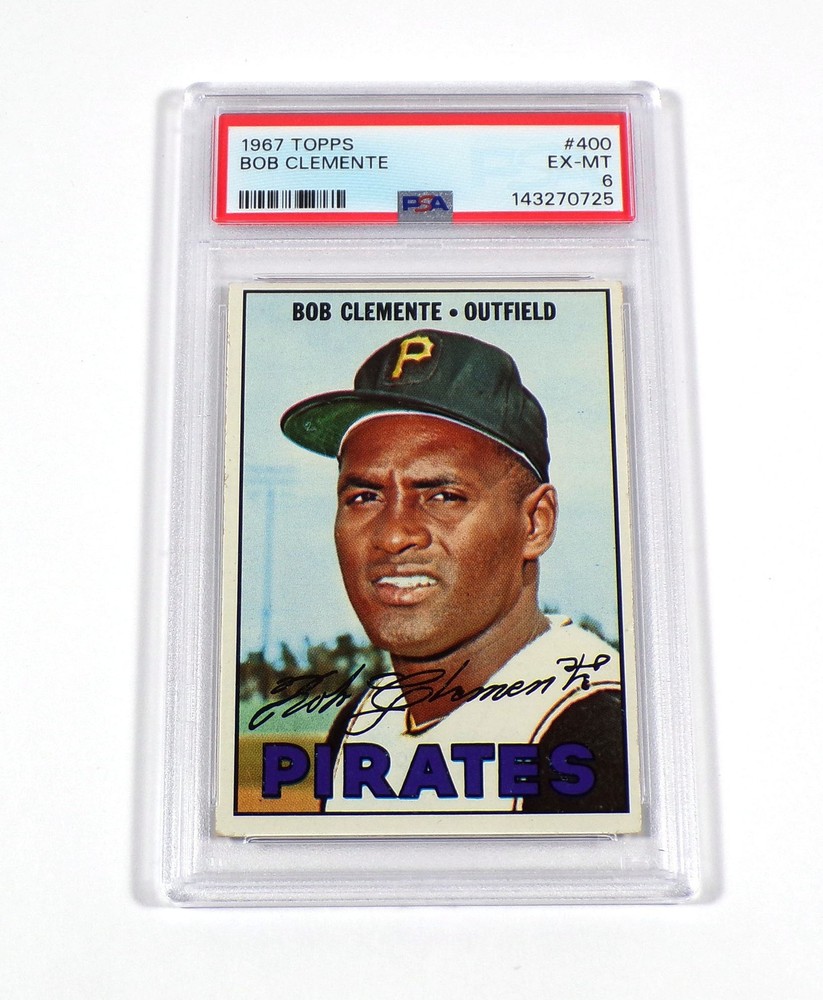 1967 Topps Roberto Clemente #400 Pirates PSA 6