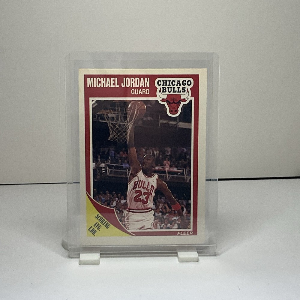 1989-90 Fleer - Michael Jordan #21, Rookie