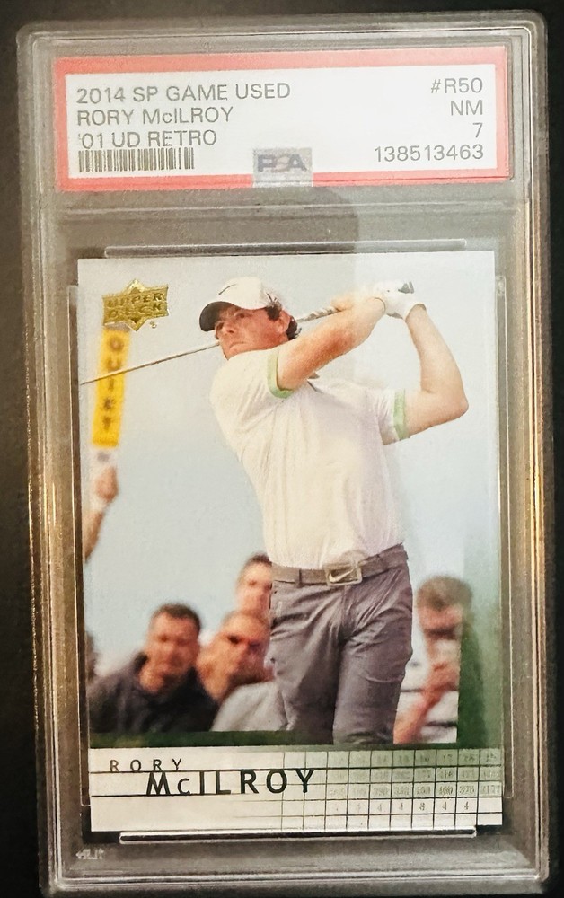 2014 SP Game Used Edition - Retro Rookies Rory McIlroy #R50 ONLY POP