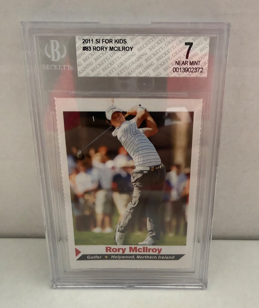 2011 Sports Illustrated for Kids Rory McIlroy #83 (RC, ROOKIE) BGS 7.0