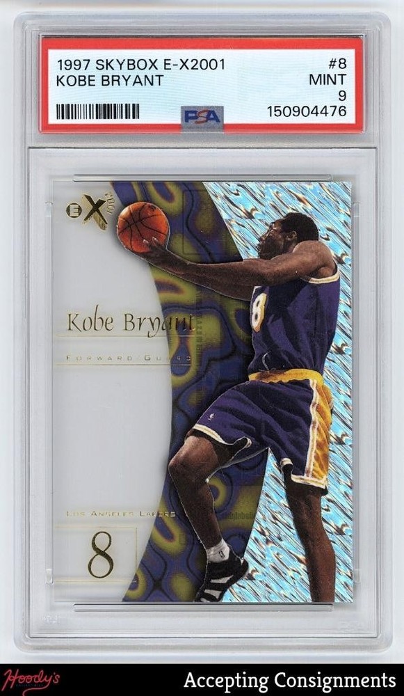 1997-98 E-X2001 #8 Kobe Bryant PSA 9 MINT Lakers