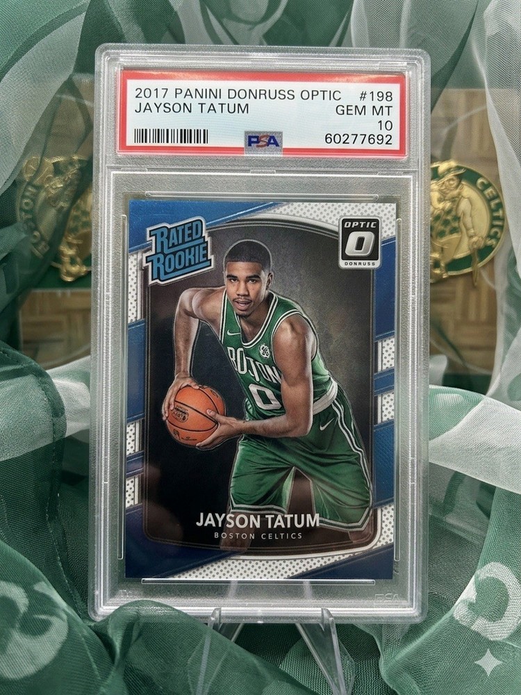 2017-18 Panini Donruss Optic - Rated Rookie Jayson Tatum #198 (RC)