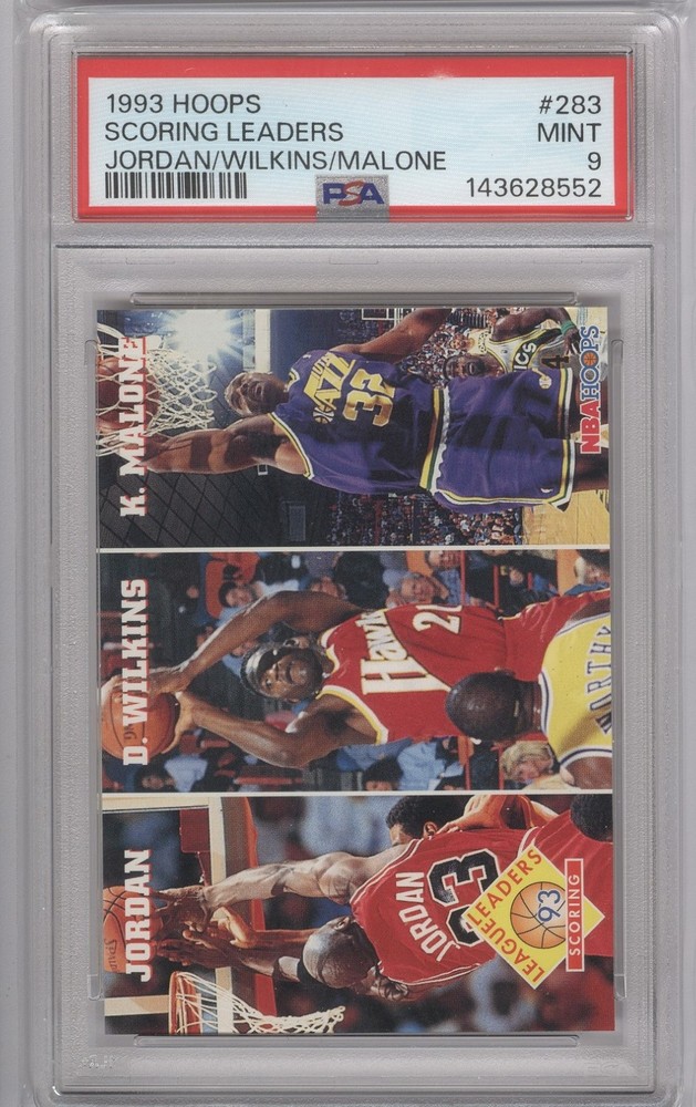 1993 Hoops Jordan #283  PSA 9 mint
