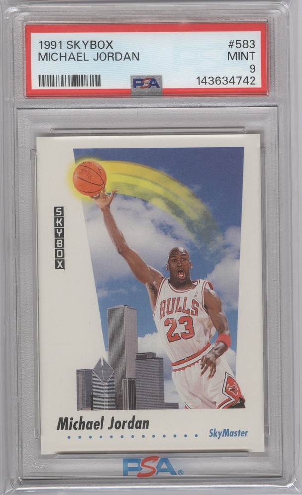 1991 Skybox Michael Jordan #583 PSA 9 mint