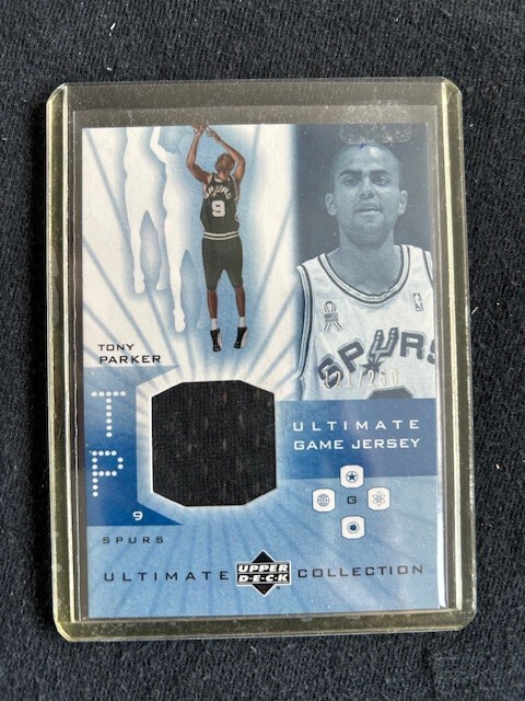 Tony Parker    Certified Game Used Jersey