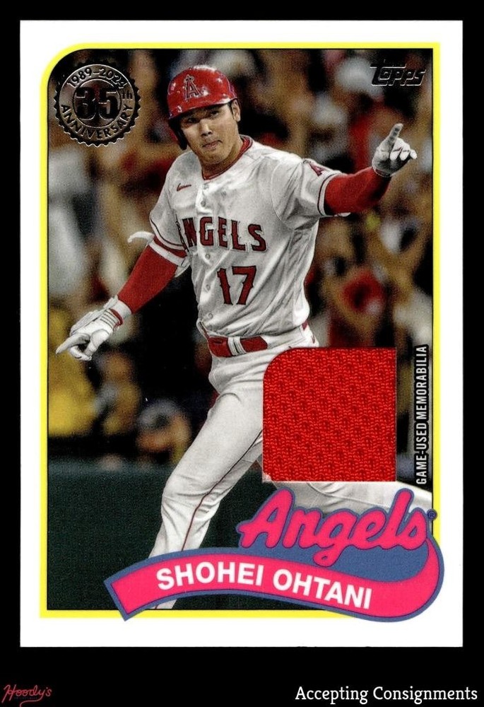 2024 Topps '89 Relics Shohei Ohtani GAME USED JERSEY ANGELS