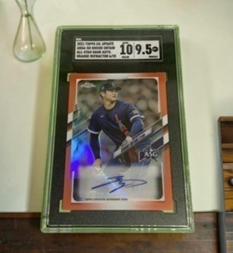 Shohei Ohtani Bowman Chrome Orange Auto /25 BGS 9.5 All Star Game