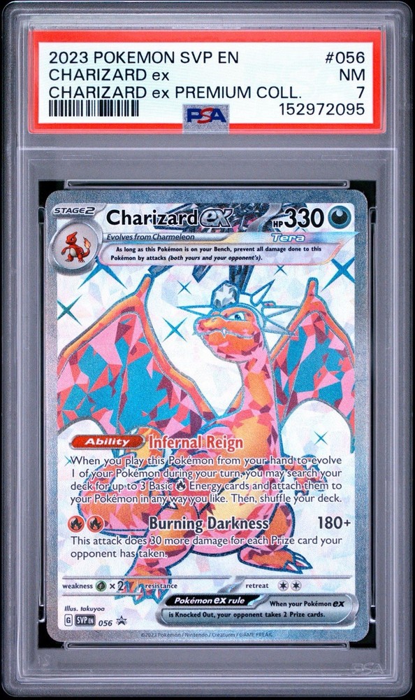2023 Pokemon SVP Charizard ex 056 PSA 7 Charizard ex Premium Collection