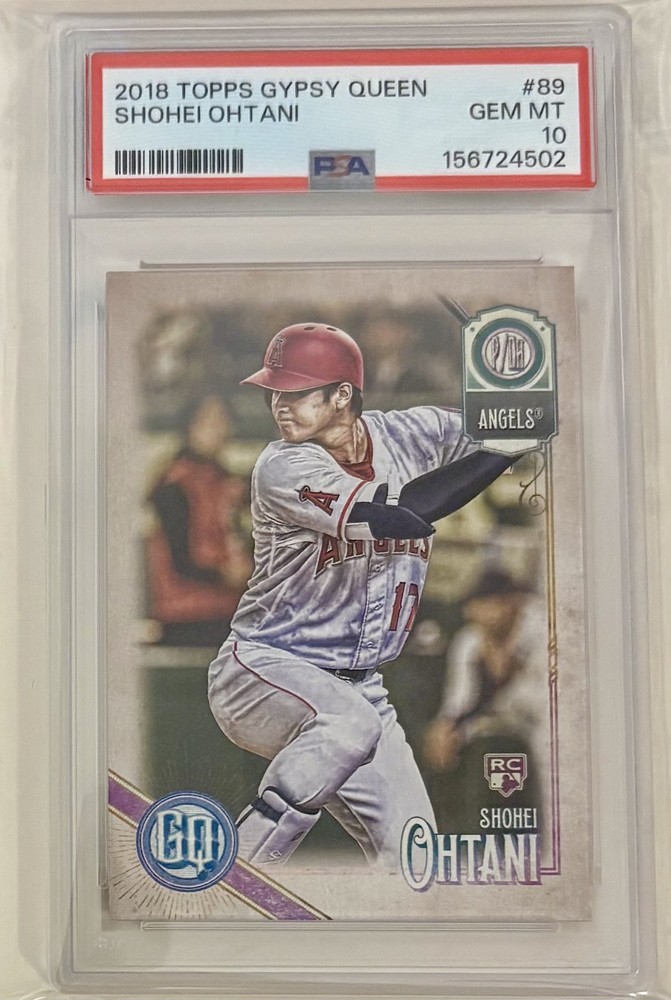 2018 Topps Gypsy Queen - Shohei Ohtani #89 (RC) PSA 10 Angels Dodgers