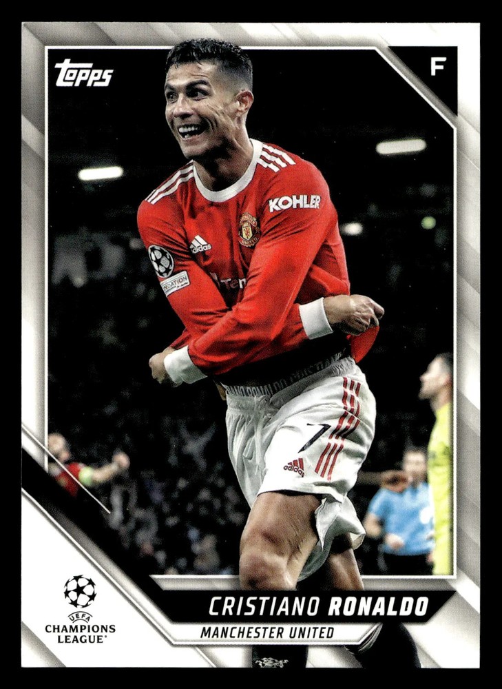 2022 Topps UEFA Champions League Cristiano Ronaldo #100