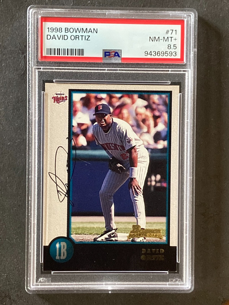 1998 Bowman #71 David Ortiz RC PSA 8.5
