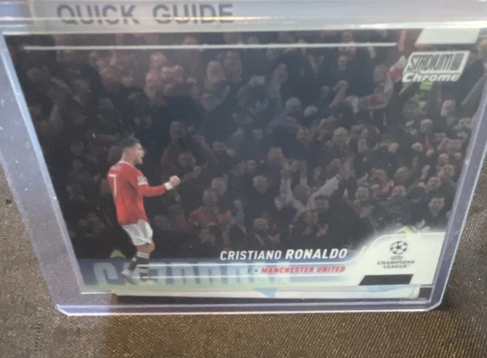 2021-22 Topps Stadium Club Chrome Uefa Champions League - Cristiano Ronaldo #7