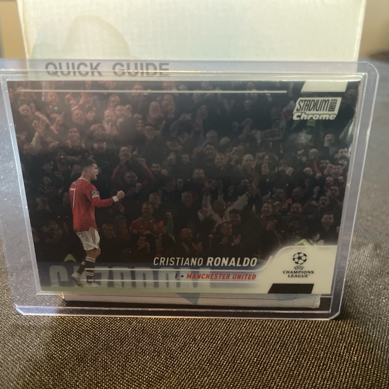 2021-22 Topps Stadium Club Chrome Uefa Champions League - Cristiano Ronaldo #7 view 2