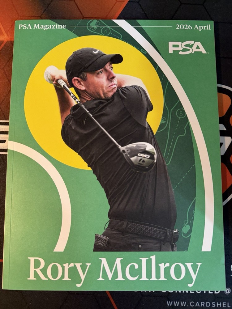 April 2026 PSA Magazine - Rory McIlroy Variant Cover - Masters Green SP