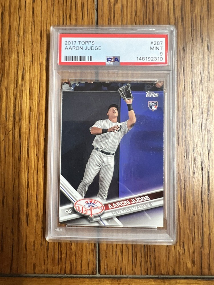 Aaron Judge ROOKIE 2017 Fielding PSA 9 RC #287 New York Yankees All-Star