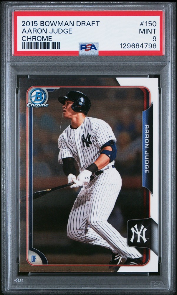 2015 Bowman Draft Aaron Judge ROOKIE #150 PSA 9 MINT