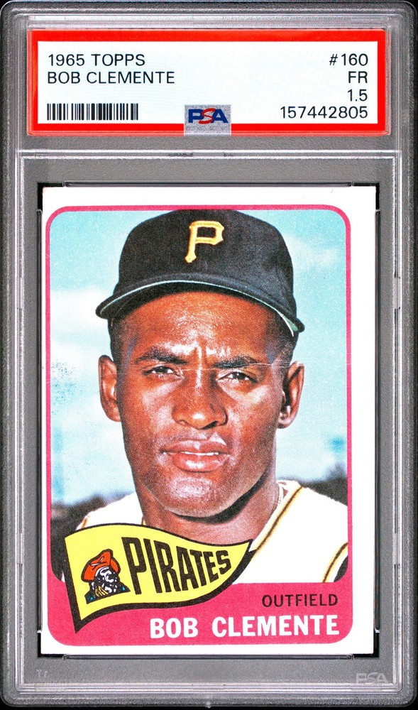 Bob Roberto Clemente 1965 Topps PSA 1.5 #160 Pittsburgh Pirates