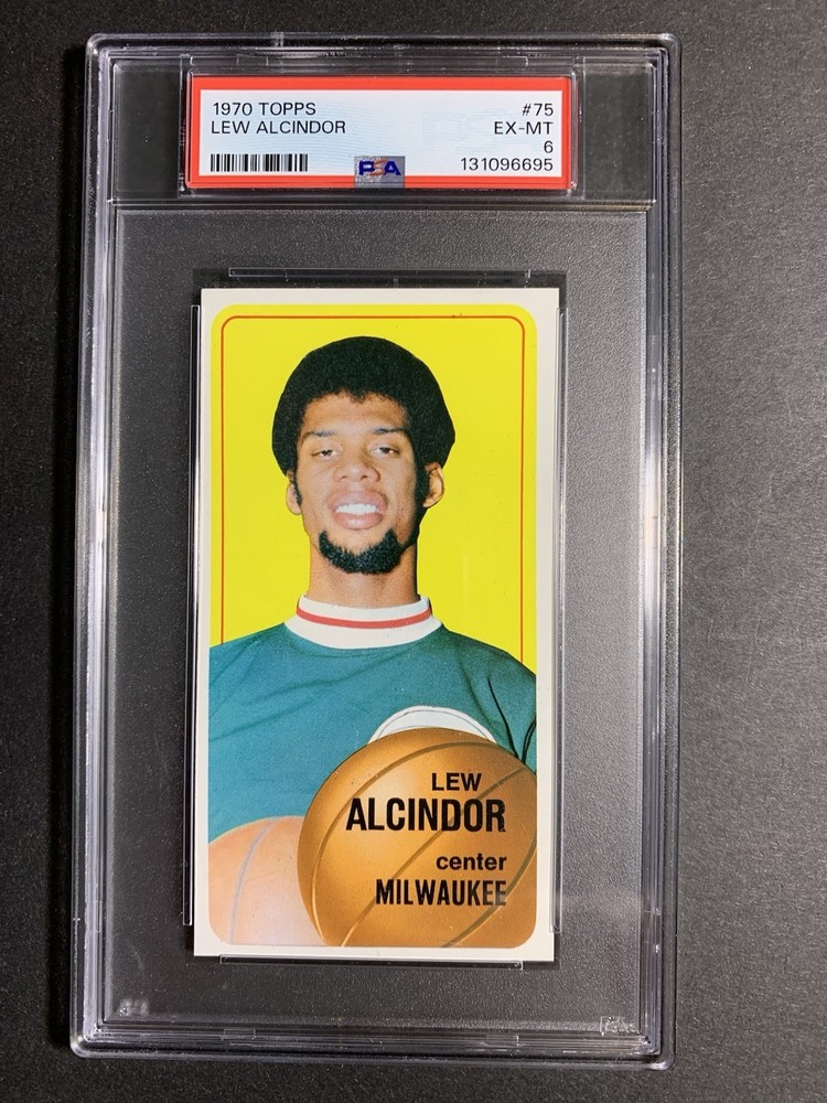1970-71 Topps - Kareem Abdul-Jabbar #75 PSA 6–NEW SLAB