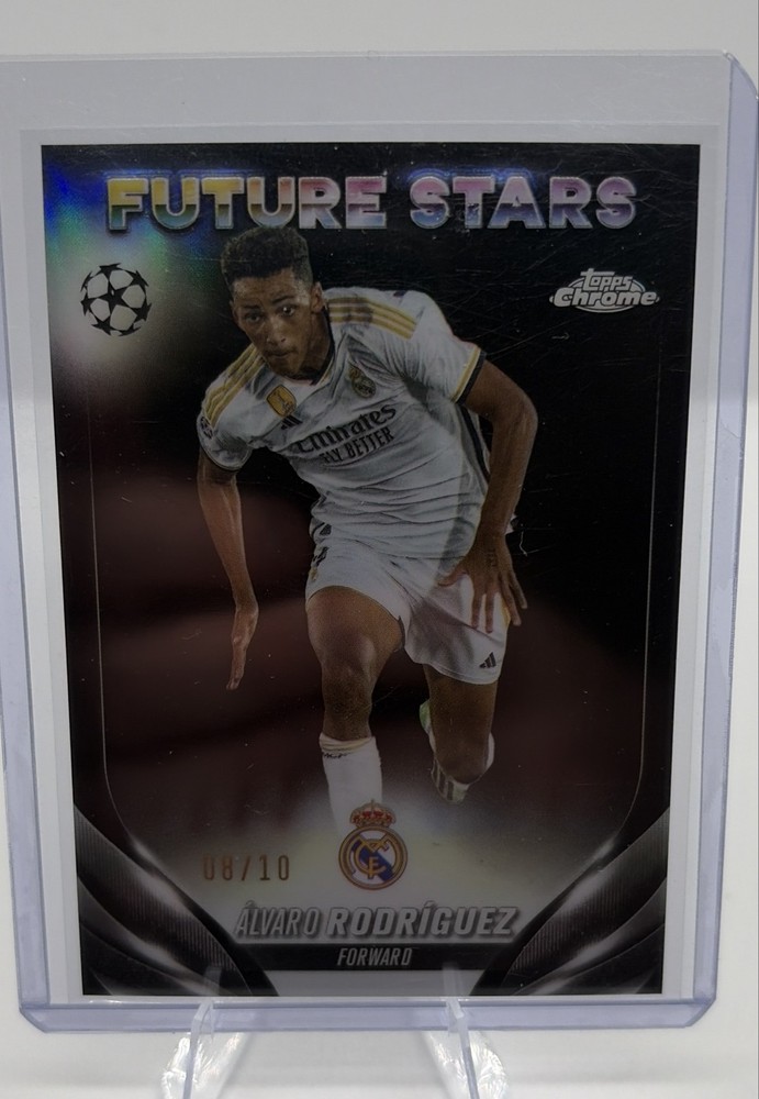 2023-24 Topps Chrome Club Competitions Future Stars Alvaro Rodriguez (Black /10)