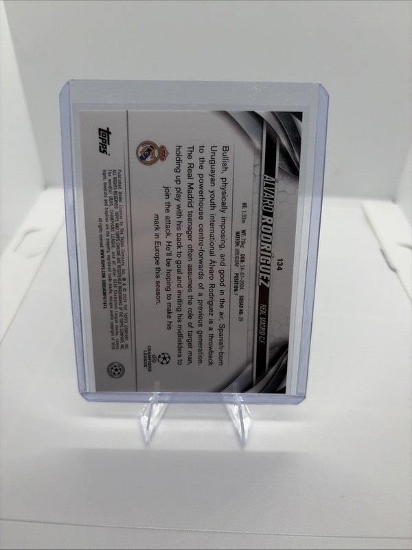 2023-24 Topps Chrome Club Competitions Future Stars Alvaro Rodriguez (Black /10) view 2