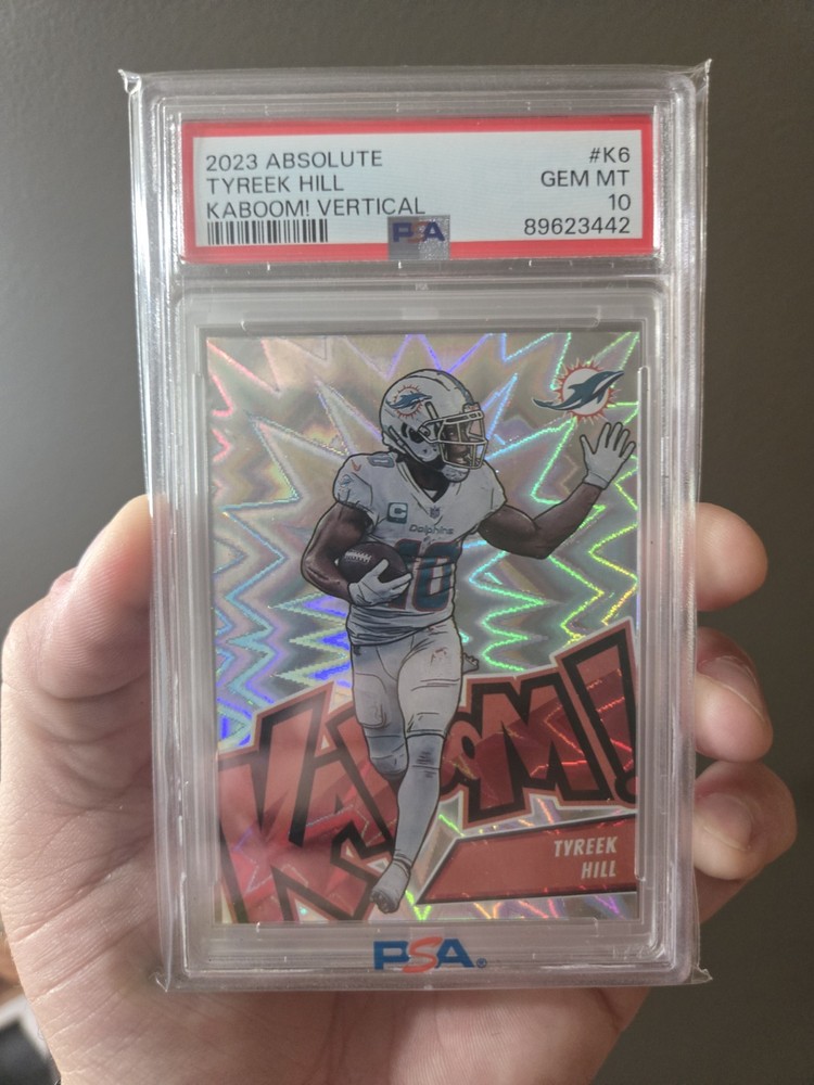 2023 Panini Absolute - Kaboom! Vertical Tyreek Hill #K6