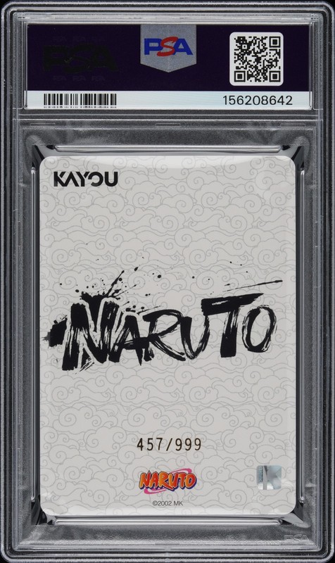 Itachi Uchiha PSA 10 005L4 Naruto Card view 2
