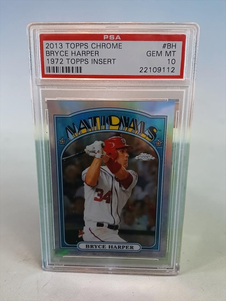 2013 Topps Chrome - 1972 Topps Chrome Bryce Harper #72C-BH PSA 10