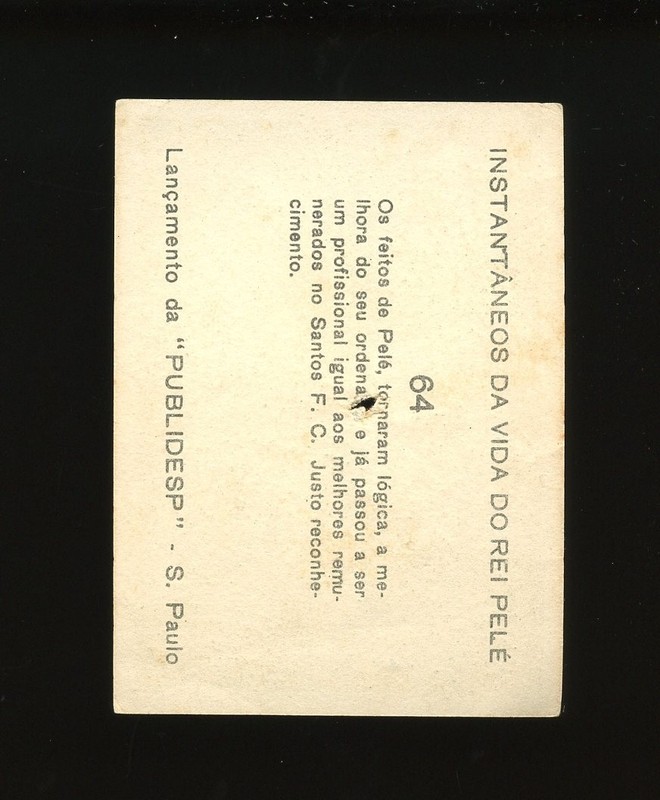 1964 Instantaneos Da Vida Do Rei Set-Break # 64 Pele LOW GRADE (filler) view 2