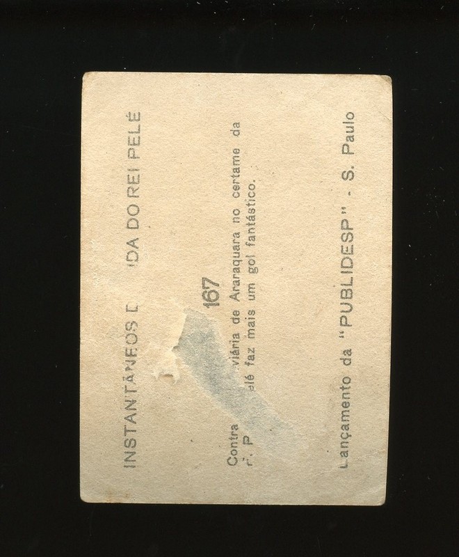 1964 Instantaneos Da Vida Do Rei Set-Break #167 Pele LOW GRADE (filler) view 2