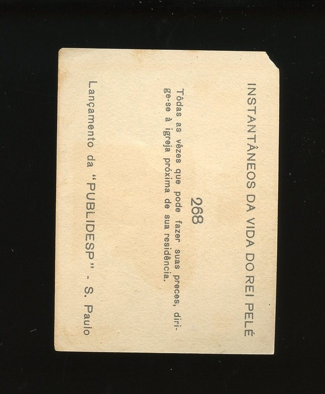 1964 Instantaneos Da Vida Do Rei Set-Break #268 Pele LOW GRADE (filler) view 2