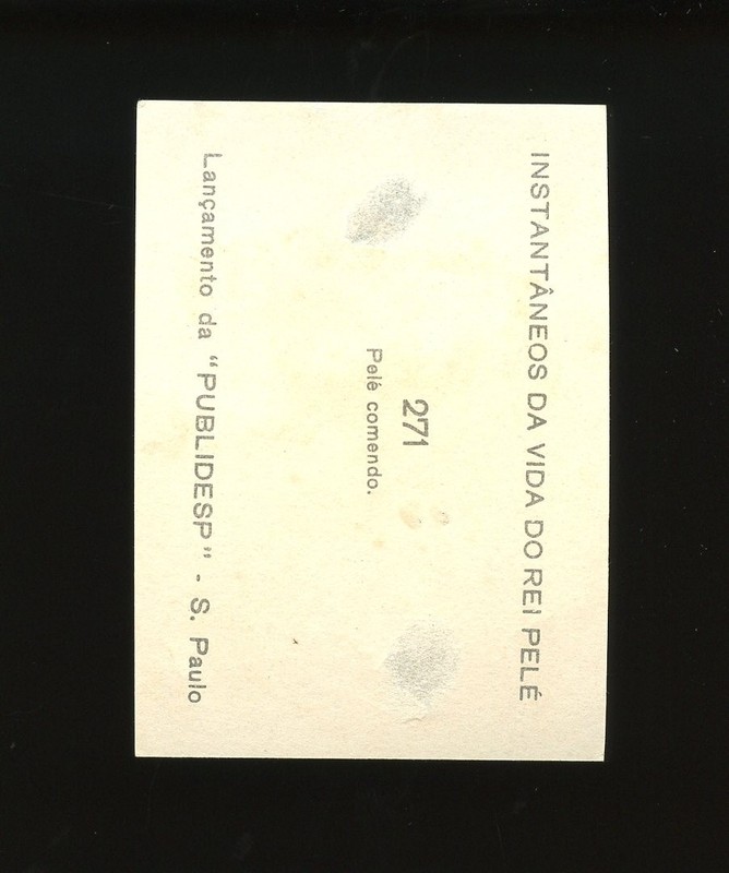 1964 Instantaneos Da Vida Do Rei Set-Break #271 Pele LOW GRADE *GMCARDS* view 2
