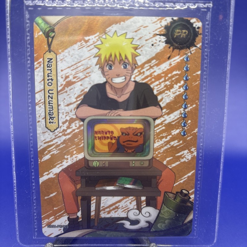 Naruto Uzumaki PSA Magazine Exclusive Promo Card-Unopened view 2