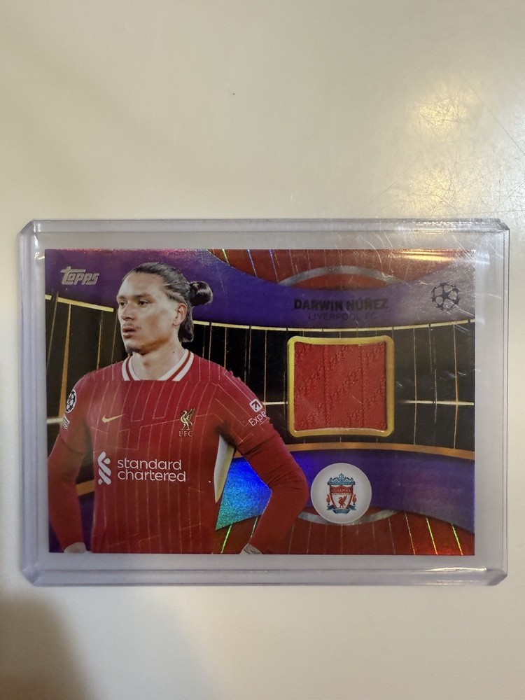 2024-25 Topps UCC - Superstars Relic Match Worn - Darwin Núñez/299 view 1