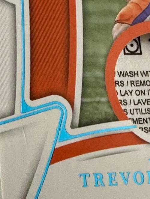 2023 Panini National Treasures Trevor Lawrence Century Material Super Prime 1/1 view 2