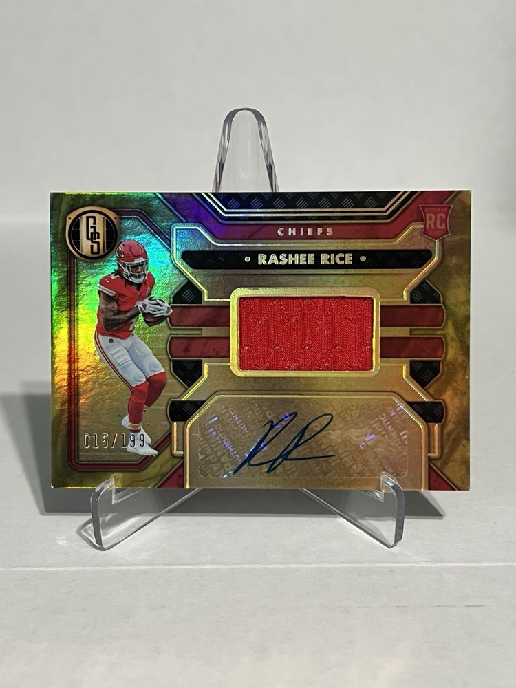2023 Panini Gold Standard Rashee Rice Rookie Patch Auto /199