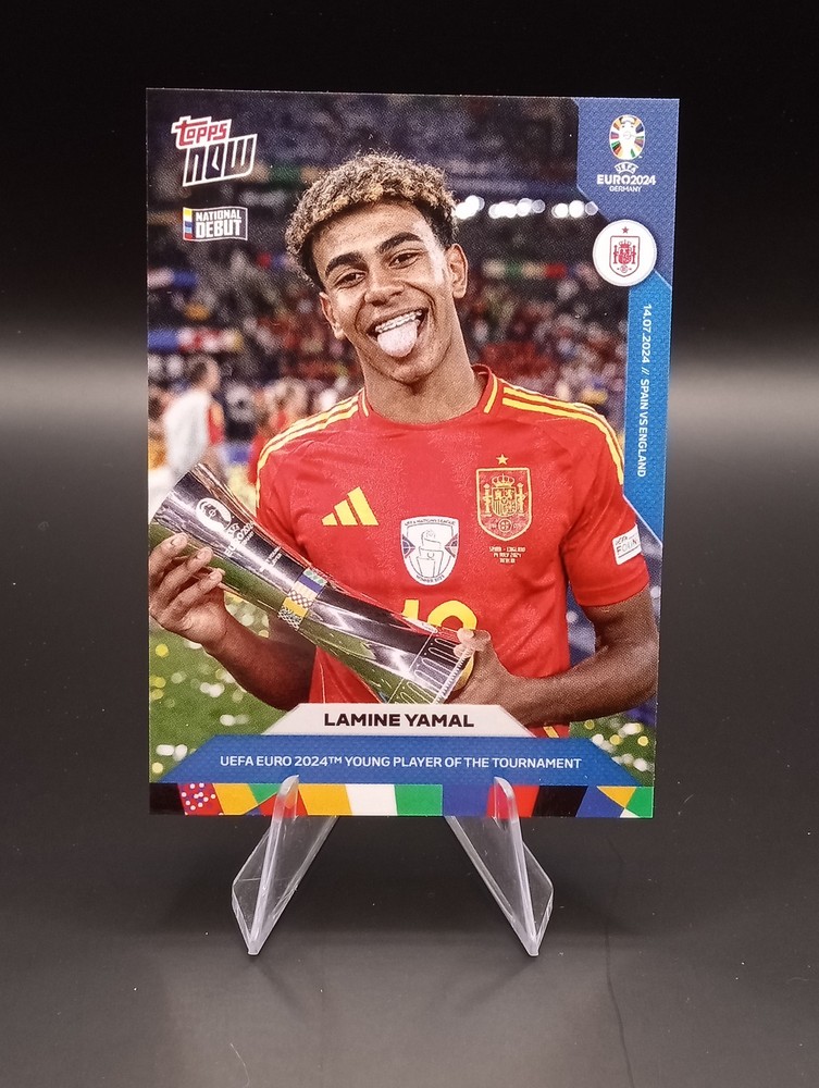 2024 Topps Now UEFA Euro LAMINE YAMAL #062 NM