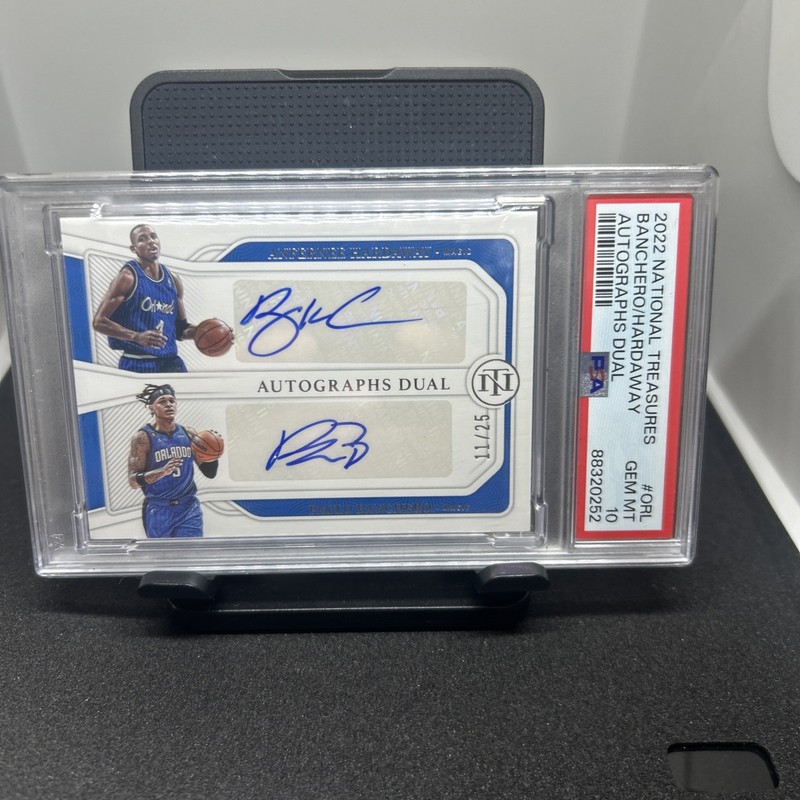 Psa 10 Basketball Dual Auto view 2