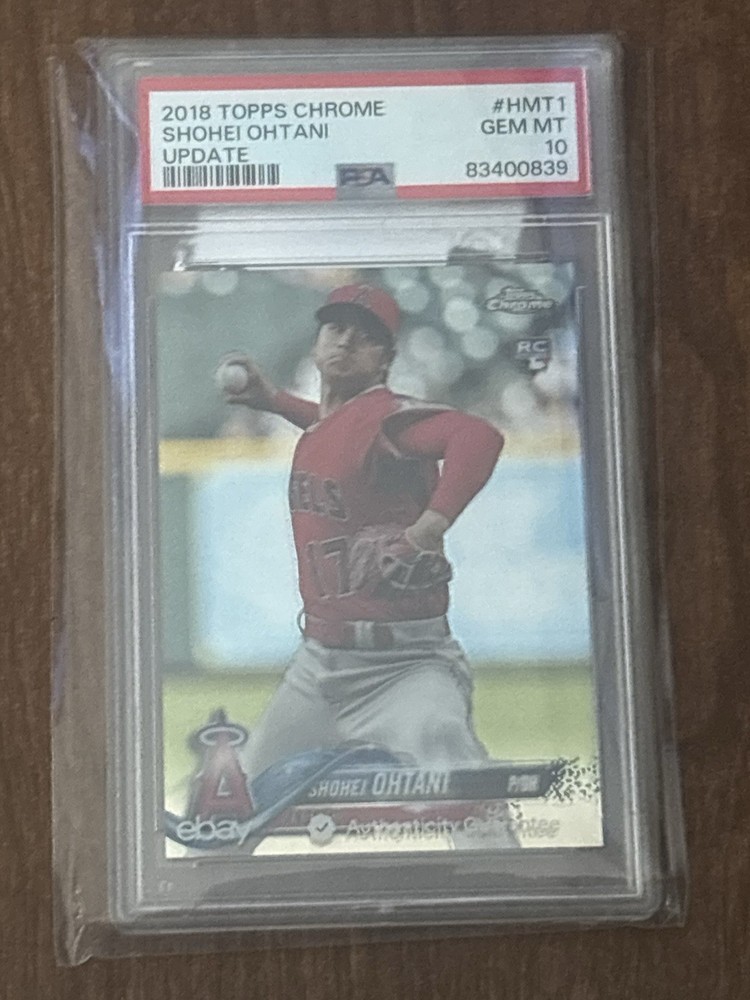 2018 Topps Chrome Update - Shohei Ohtani #HMT1 (RC) *Chase* Read Description