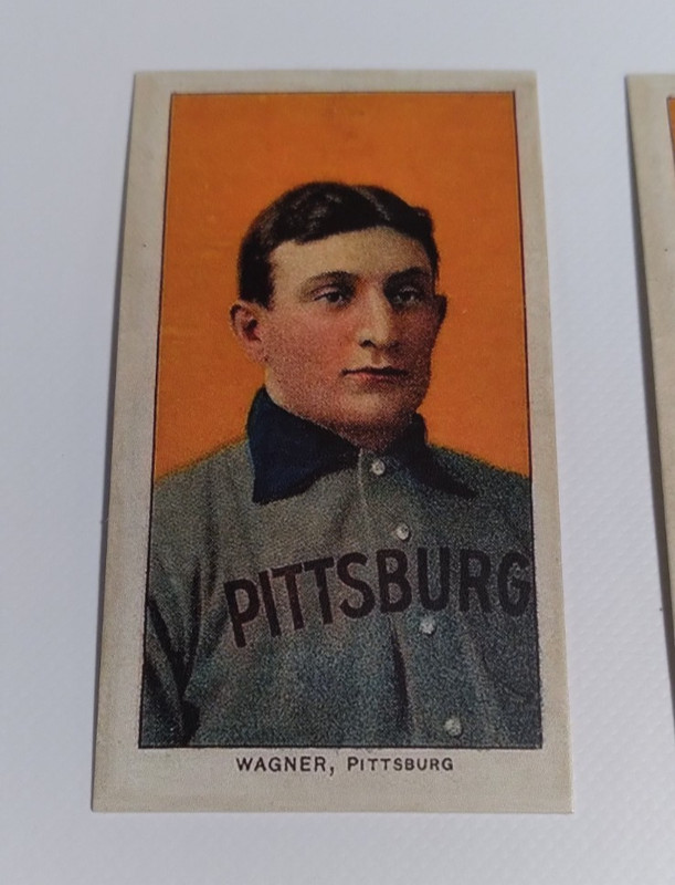 4 HONUS WAGNER REPRINT TOBACCO BASEBALL CARDS, SWEET CAPORAL CIGARETTES view 2