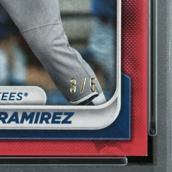 /5 Agustin Ramirez 2024 Bowman Prospects Red #BP85 PSA 7 NONE HIGHER Marlins🔥 view 2
