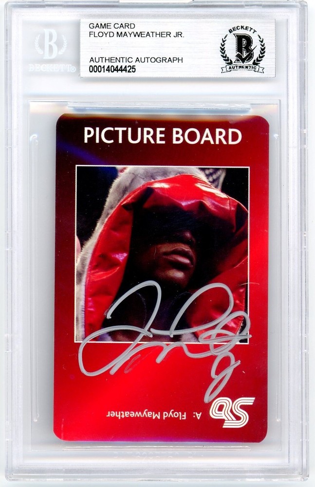 Floyd Mayweather 1997 Question of Sport Rookie Autograph BAS Beckett PSA/DNA RC