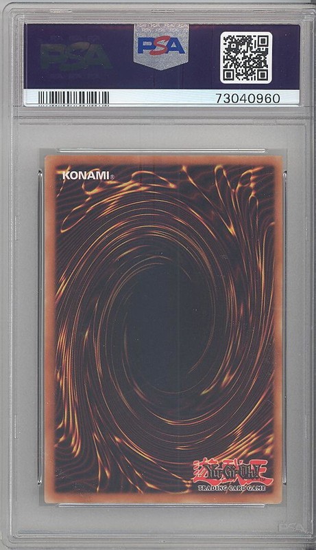 PSA 9 - Yu-Gi-Oh Card - LOB-031 - DISSOLVEROCK (common) *1st Edition* - MINT view 2