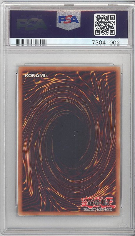 PSA 9 - Yu-Gi-Oh Card - LOB-080 - TERRA THE TERRIBLE (common) *1st Edition* MINT view 2