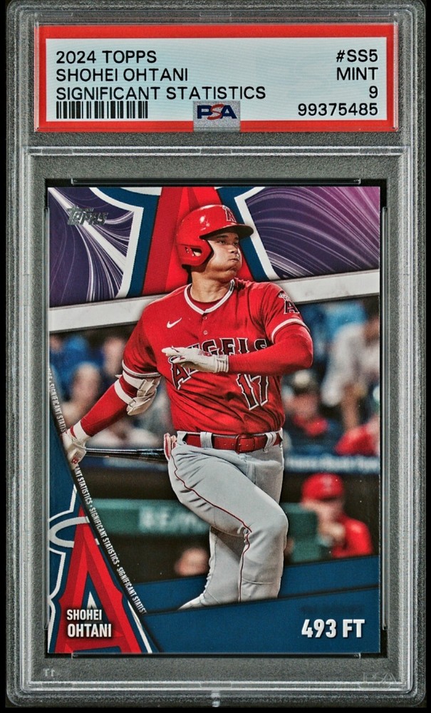 2024 ⚡️Topps Series 2 - Significant Statistics #SS-5 Shohei Ohtani PSA🔥