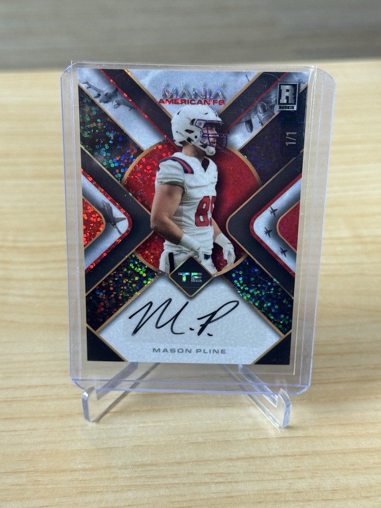 Mason Pline 2024 Wild Card American Football RC Auto 1/1 Auto mania