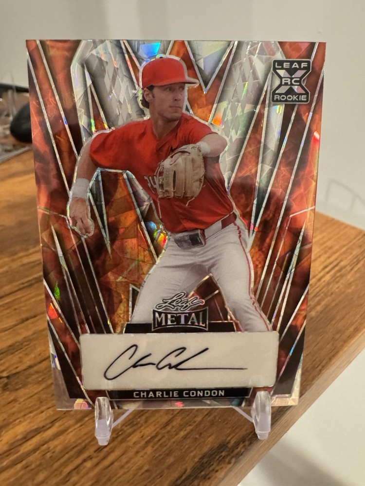 2024 Leaf Metal Baseball Charlie Condon Prospect RC Auto #1/1 🔥📈