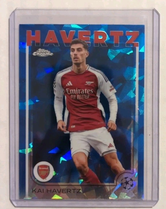 2024-25 Topps Chrome UEFA Sapphire Kai Havertz 