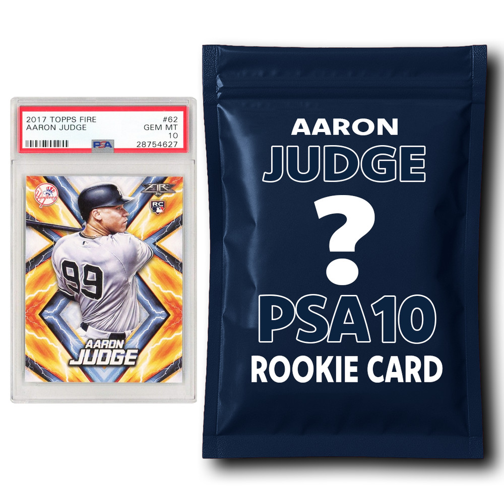 Aaron Judge PSA 10 Graded Rookie Baseball Card Mystery Pack