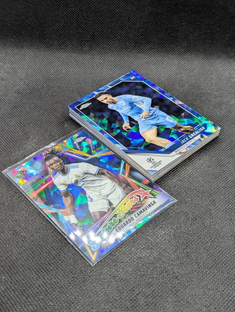 2021-22 Topps Chrome SAPPHIRE UEFA Soccer Cards U PICK - Finish Your Set - QTY D